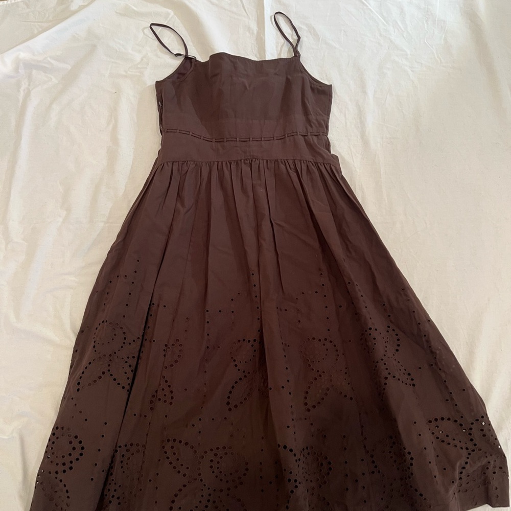Brown Theory Summer Dress - Size 8 View 3